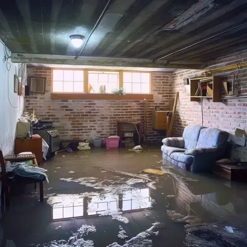 Flooded Basement Cleanup in Shamrock, TX